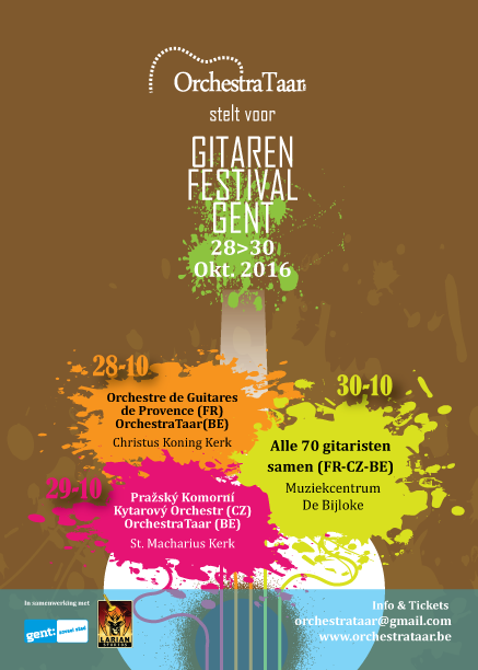 Gitaren Festival Gent @ De bijloke, Christus koning kerk, St-Machariuskerk | Gent | Vlaanderen | België