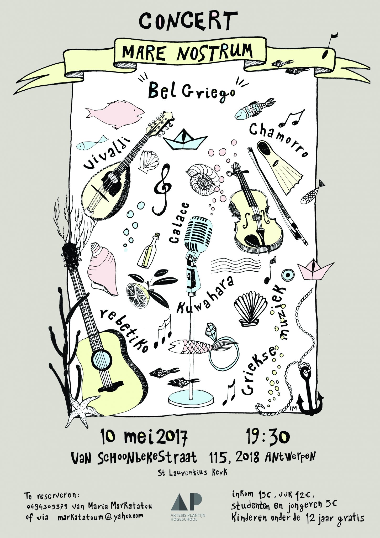 Mare Nostrum Concert - BelGriego @ Sint Laurentius | Antwerpen | Vlaanderen | België