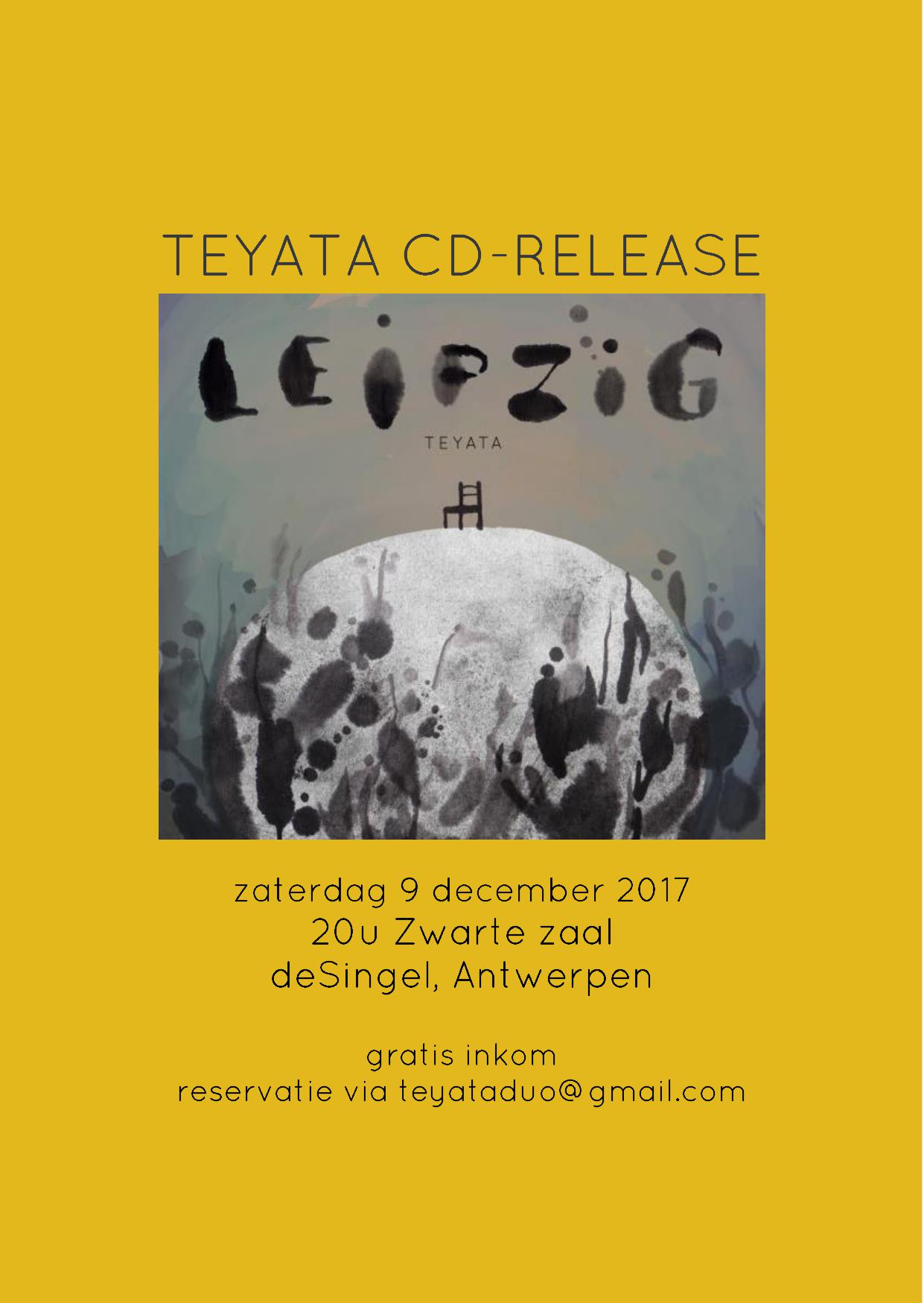 Cd-Release 'Leipzig' door Teyata @ deSingel Antwerpen | Antwerpen | Vlaanderen | België
